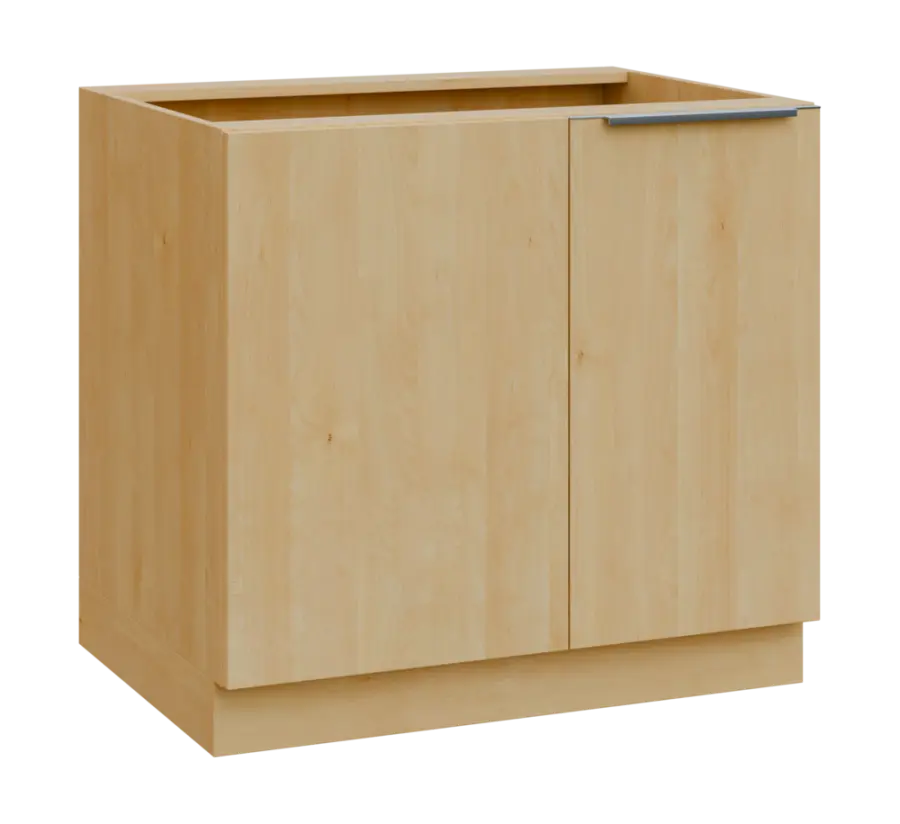 SISR - 9 spodní skříňka, rohová, 1-dveřová, pravá, 870x900x600, javor horský